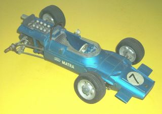 Vintage Schuco 1074 Matra Ford Formel Formula 1 Race Car Windup Made In Germany