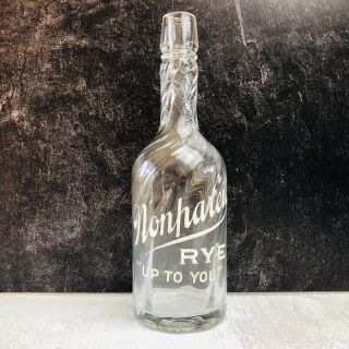 Antique Back Bar “nonpareil Rye” Whiskey Bottle Decanter Pre - Prohibition Rare
