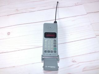 Vintage Motorola Flip Cell Phone Model 12814aa Signal Series Pocket Phone