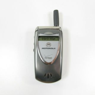Vintage Motorola V Series V60s - Silver (verizon) Cellular Phone