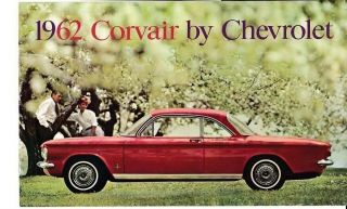 1962 Chevrolet Corvair Brochure Monza 700 500 Clube Coupe Station Wagon Vintage