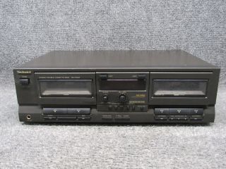 Vintage Technics Rs - Tr232 Dual Cassette Stereo Tape Player Cassette Recorder