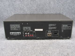 Vintage TECHNICS RS - TR232 Dual Cassette Stereo Tape Player Cassette Recorder 3