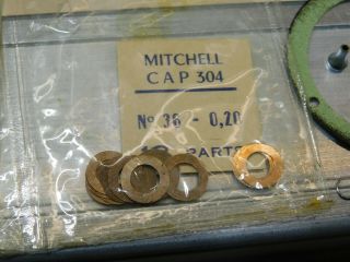 Vintage Fishing Reel parts Mitchell Garcia 304 21pc Assortment un - 3