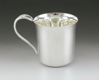 Sterling Silver Tiffany & Co Elsa Peretti Padova Baby/child Cup Mug No Mono