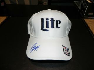 Nascar Autographed Brad Keselowski 2 Miller Lite Team Penske Hat