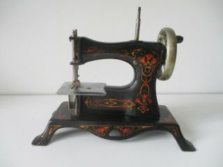 Toy Sewing Machine Model 25 Casige Germany Miniature Child 