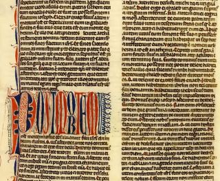 Biblia Sacra Vulgata Latina 1300 AD - Bible in the Latin Vulgate Manuscripts 2