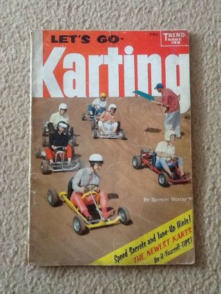 Rare - Vintage - Lets Go Karting - Booklet