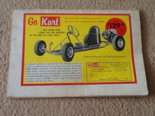 Rare - Vintage - Lets go Karting - Booklet 2