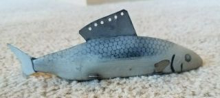 Vintage Fishing Lure Spearing Decoy Rare Vintage Antique Hand Painted Ice Art