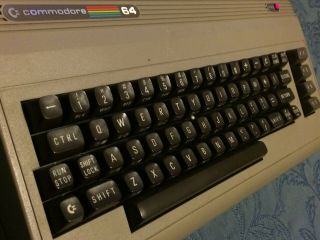 Vintage COMMODORE 64 Computer & Power Supply 2