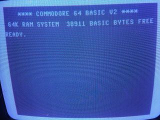 Vintage COMMODORE 64 Computer & Power Supply 3