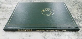 Masters 1985 Augusta National Golf Book