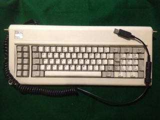 Very Rare Good Ibm Model F Xt 83 Key Keyboard,  Buckling Spring Clicky Keyboard