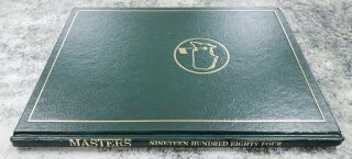 Masters 1984 Augusta National Golf Book