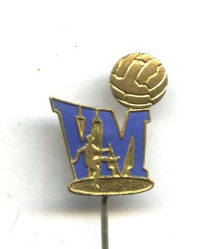 Sweden Vintage Football Fifa World Cup 1958 Pin Badge Soccer