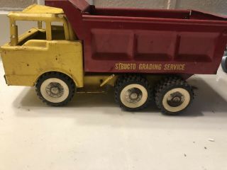 Vintage Structo Grading Service Dump Truck