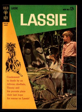 Lassie 60 Vf/nm Dell Vintage Tv Adventure Silver Age Comic (1963) Timmy Cover