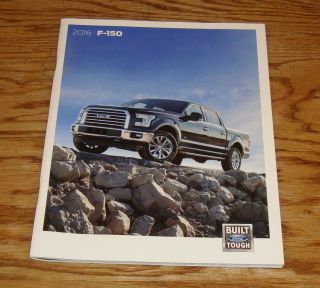 2016 Ford F - 150 Truck Sales Brochure 16 Xl Xlt Lariat King Ranch