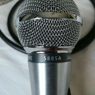 Vintage Shure Microphone Mic Unisphere B 588sa Made In Usa