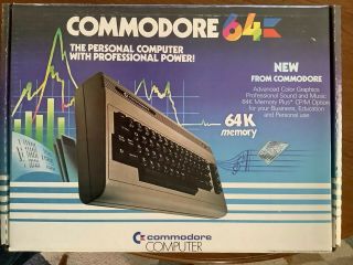 Commodore 64 Computer Matching Box Serial