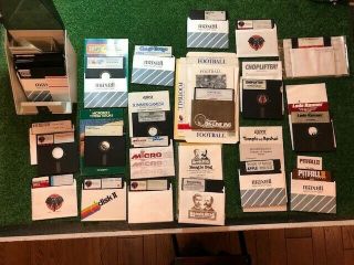 Apple IIe Computer,  Printer,  Joysticks and Games 3