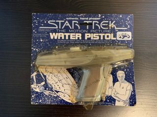 Star Trek: The Motion Picture Vintage Water Pistol,  In Package 1979
