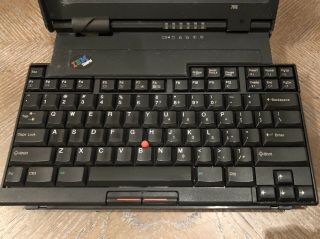 Vintage IBM ThinkPad 701CS Laptop & Accessories; butterfly keyboard,  see details 3