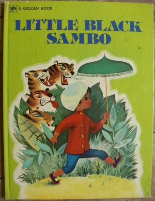 Vintage A Golden Book Little Black Sambo By Helen Bannerman 1976