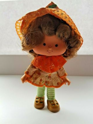Vintage Strawberry Shortcake Doll Brazil Little Orange First Edition L 