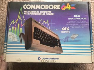 Commodore 64k Personal Computer W/ Box