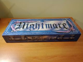 Vintage Nightmare The Video Vhs Board Game 1991 Vhs.