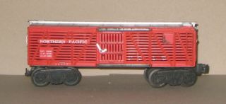 Vintage American Flyer No.  24077 Np Northern Pacific Stock Car 1959 - 62