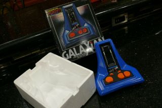 Bandai Galaxian Vintage Electronic Handheld Tabletop Video Game ✨rare In Box✨
