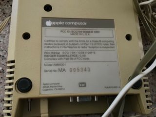 Vintage Apple Macintosh 512K Model M0001 W Computer 3