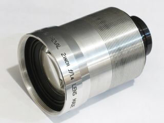 Vintage Bell & Howell 16mm D Proval 2 Inch F1.  4 Projector Lens Japan