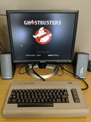 Commodore 64 Computer - Cleaned,  Restored, 2