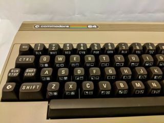 Commodore 64 Computer - Cleaned,  Restored, 3