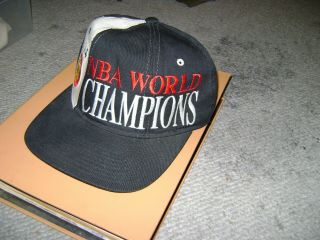Vintage 1994 NBA Official Houston Rockets World Champions Starter Hat Snapback 3