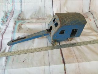 Structo Toys Steam Shovel Crane Pressed Steel Freeport Illinois 1950 