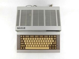 Vintage NEC PC - 6601 Japanese & US Keyboard Computer 3