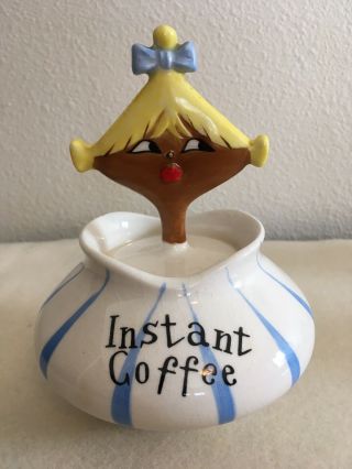 Holt Howard Pixieware Instant Coffee Jar