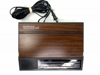 Vintage Radio Shack DUOFONE TAD - 320 Dual Cassette Answering Machine 2