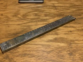 Vintage Dunhill Lift Arm Ruler Lighter – Made In England 12 Inch - 1930’s