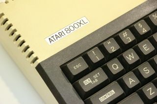 Vintage ATARI 800XL computer console with 2 1050 disk drives 3