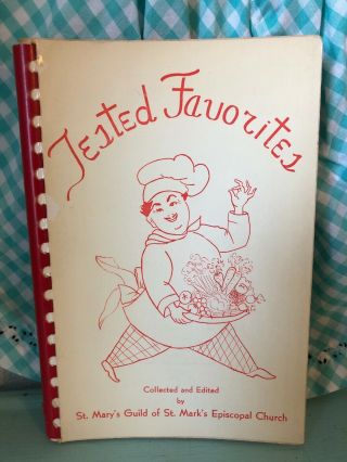 Vintage Favorites Cookbook Plainview Texas 1950s St Mary 