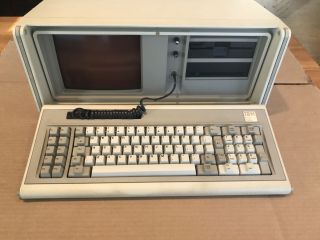 Ibm Portable Pc 5155 With Carry Bag -