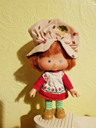 Vintage Strawberry Shortcake Doll Herself Brazil 1st Line Estrela