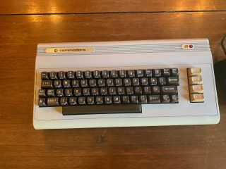 RARE Silver Label Commodore 64 S/N: S00005258 with power supply 2